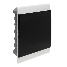 Щит распред, встраиваемый ЩРВ-П-24 "SlimBox" IP41 EKF PROxima, SlimBox, встраиваемый, IP 41,  модулей - 24, пластмасса,  цвет - белый, sb-v-24, EKF - PULSAL.RU