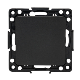 Кнопка Н.О.
Стокгольм,  одноклавишный,   цвет - черный,  пластмасса,  EZV10-221-10,  EKF
 - PULSAL.RU