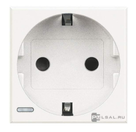 Розетка
Axolute,  Axolute AIR,  со шторками,  с заземлением,  одинарная,  винтовые клеммы,   цвет - белый,  пластмасса,  HD4141,  BTicino
 - PULSAL.RU