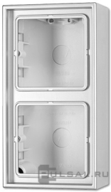 Накладная коробка c рамкой
LS 990,  LS 1912,   цвет - алюминий,  пластмасса,  AL2582A-L,  AL 2582 A-L,  JUNG
 - PULSAL.RU