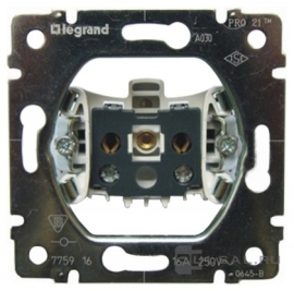 Розетка
Galea Life,  без шторок,  без заземления,  одинарная,  винтовые клеммы,  775916,  7 759 16,  Legrand
 - PULSAL.RU