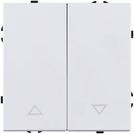 Выключатель для жалюзи
Eclipse,  без фиксации,  без подсветки,   цвет - белый глянцевый,  пластмасса,  EC-013WG,  Kollinger
 - PULSAL.RU