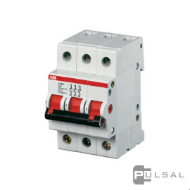 Рубильник E200, 3 полюса, 125А, E203/125R, ABB - PULSAL.RU