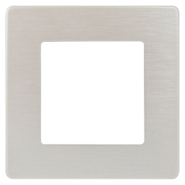 Рамка Сатин
Эра 12,  1 пост,   цвет - перламутр сатин,  вертикальная,  горизонтальная,  пластмасса,  Б0052508,  12-5101-15,  ЭРА
 - PULSAL.RU