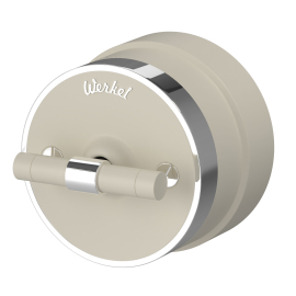 Переключатель поворотный
Vintage,   цвет - слоновая кость, хром,  пластмасса,  W5812055,  a055917,  Werkel
 - PULSAL.RU