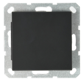 Выключатель / переключатель
R1,  R2,  R3,  одноклавишный,  без подсветки,   цвет - черный матовый,  пластмасса,  83012PB,  Wedder
 - PULSAL.RU