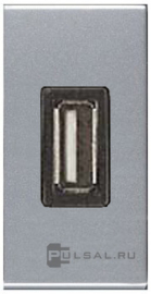 Зарядка USB-A, 0.75А
Zenit,  USB type-A 5V,  одинарная,   цвет - серебряный,  пластмасса,  N2185 PL,  2CLA218500N1301,  ABB
 - PULSAL.RU