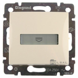 Выключатель карточный
Valena,  без подсветки,   цвет - слоновая кость,  пластмасса,  774134,  7 741 34,  Legrand
 - PULSAL.RU