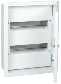 Щит TITAN 3 TREND ЩРв-24з-3, TITAN 3, встраиваемый, IP 31,  модулей - 24, металл,  цвет - белый, MKM14-V-24-31-TW, IEK - PULSAL.RU