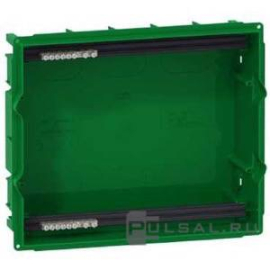 Корпус встраимого щита (бокса), Unica Базовая,  Unica Хамелеон,  Unica Quadro,  Resi9 MP (Mini Pragma), встраиваемый, IP 40,  модулей - 8, пластмасса,  цвет - зеленый, MIP82108, Schneider Electric - PULSAL.RU