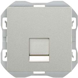 Розетка компьютерная RJ45 Cat.6 (UTP)
Simon 270,  одинарная,   цвет - алюминий матовый,  пластмасса,  20000187-093,  Simon
 - PULSAL.RU