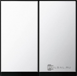 Клавиши
ClassiX,  ClassiX Art,  двухклавишный,  без подсветки,   цвет - хром,  металл,  0295605,  0295 605,  Gira
 - PULSAL.RU