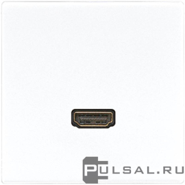 Розетка HDMI
LS 990,  LS plus,  LS ZERO,  LS-design,   цвет - белый,  пластмасса,  MALS1112WW,  MA LS 1112 WW,  JUNG
 - PULSAL.RU