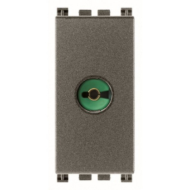 Розетка одиночная
Arke,  телевизионная (TV),  одинарная,   цвет - металл,  пластмасса,  19313.M VIM,  19313.M,  Vimar
 - PULSAL.RU