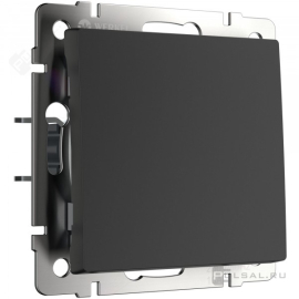 Кнопка Н.О.
Alumax,  Split,  Slab,  Senso,  Baguette,  Acrylic,  Platinum,  Elite,  Snabb,  Stream,  Flock,  Stark,  Fiore,  Favorit,  Diamant,  Aluminium,  Antik,  Metallic,  одноклавишный,   цвет - черный,  пластмасса,  W1114508,  a051627,  Werkel
 - PULSAL.RU