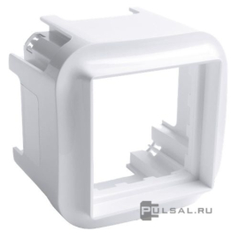 Адаптер для механизмов Mosaic для установки в накладные блоки
Mosaic,  Quteo,   цвет - белый,  782225,  7 822 25,  Legrand
 - PULSAL.RU