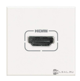 Розетка HDMI
Axolute,  Axolute AIR,   цвет - белый,  пластмасса,  HD4284,  BTicino
 - PULSAL.RU