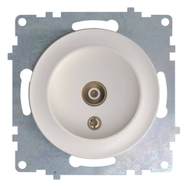 Розетка одиночная
Garda,  Florence,  телевизионная (TV),  одинарная,   цвет - бежевый,  пластмасса,  1E21101301,  2172796,  OneKeyElectro
 - PULSAL.RU