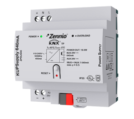 Универсальный блок питания KNX 640 мА с дополнительным выходом
Zennio KNX,  ZPSU640,  Zennio
 - PULSAL.RU