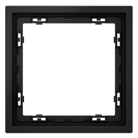 Рамкa
S70,  1 пост,   цвет - черный матовый,  вертикальная,  горизонтальная,  пластмасса,  VLS100108,  Voltum
 - PULSAL.RU