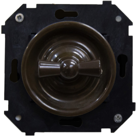 Переключатель
Шедель,   цвет - коричневый,  пластмасса,  B3-201-22,  Bironi
 - PULSAL.RU