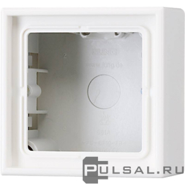 Накладная коробка LS CUBE c рамкой
LS 990,   цвет - белый,  пластмасса,  LS581AWW,  LS 581 A WW,  JUNG
 - PULSAL.RU