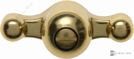 Ручка для поворотного переключателя
Glas,  Palazzo,   цвет - латунь,  металл,  181200,  1812 00,  Berker
 - PULSAL.RU
