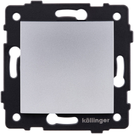 Кнопка Н.О.
Aspekt,  Eleganz,  Reflex,  одноклавишный,   цвет - серый,  пластмасса,  REA-R-005GY,  Kollinger
 - PULSAL.RU