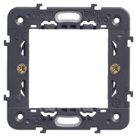 Суппорт с монтажными лапками
Eikon EVO,  Eikon EXE,  Eikon EXE Flat & Tondo,  Eikon EXE Vintage,  пластмасса,  21602 VIM,  21602,  Vimar
 - PULSAL.RU