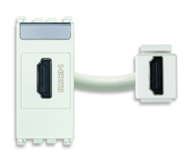 Розетка HDMI
Arke,   цвет - белый,  пластмасса,  19346.B VIM,  19346.B,  Vimar
 - PULSAL.RU