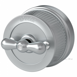 Выключатель поворотный
Retro,   цвет - матовый хром,  металл,  W5720022,  a051641,  Werkel
 - PULSAL.RU