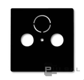 Накладка
Basic 55,  телевизионная (TV),  спутниковая (SAT),  радио (R),  двойная,  тройная,   цвет - черный chateau,  пластмасса,  1743-95-507,  2CKA001724A4314,  ABB
 - PULSAL.RU