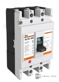 Силовой автоматический выключатель ВА-302 ВА-300, 3 полюса, 80А, 25 кА, 21007DEK, Dekraft - PULSAL.RU