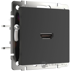 Розетка HDMI
Alumax,  Split,  Slab,  Senso,  Baguette,  Acrylic,  Platinum,  Elite,  Snabb,  Stream,  Flock,  Stark,  Fiore,  Favorit,  Diamant,  Aluminium,  Antik,  Metallic,   цвет - черный,  пластмасса,  W1186008,  a051601,  Werkel
 - PULSAL.RU