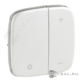 Накладка
Valena Allure,  клавишный,  лампы накаливания и галогенные 220В (R),  лампы с индукционным (обмоточным) трансформ.(L),  лампы с электронным (емкостным) трансформ.(C),  диммируемые лампы LED 220В (LEDi тип L),  диммируемые лампы LED 220В (LEDi тип C),  лампы с управляемым ЭПРА (управл.сигнал 1-10В DC),   цвет - жемчуг / перламутр,  пластмасса,  752089,  7 520 89,  Legrand
 - PULSAL.RU