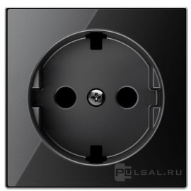 Накладка розетки с плоской поверхностью
SKY,  со шторками,  с заземлением,  одинарная,  винтовые клеммы,   цвет - черное стекло,  стекло,  8588.9 CN,  2CLA858890A2501,  ABB
 - PULSAL.RU