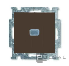 Выключатель
Basic 55,  одноклавишный,  с подсветкой,   цвет - черный chateau,  пластмасса,  2006/1 UCGL-95-507,  2CKA001012A2175,  ABB
 - PULSAL.RU