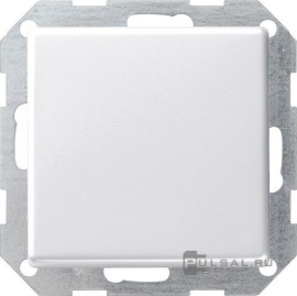 Переключатель перекрестный для установки заподлицо
Studio,  E2,  E22,  одноклавишный,  без подсветки,   цвет - белый глянцевый,  пластмасса,  0123201,  0123 201,  Gira
 - PULSAL.RU