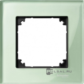 Рамка
M-Elegance,  1 пост,   цвет - изумруд,  вертикальная,  горизонтальная,  стекло,  MTN404104,  MEG404104,  Merten
 - PULSAL.RU