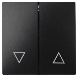 Клавиша для механизма жалюзи
Elegance,  Эра 12,  без подсветки,   цвет - антрацит,  пластмасса,  Б0047854,  12-6203-05,  ЭРА
 - PULSAL.RU