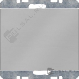 Заглушка с монтажными лапками
K.5,   цвет - нержавеющая сталь,  металл,  6710457004,  67 1045 70 04,  Berker
 - PULSAL.RU