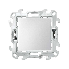 Выключатель карточный
Simon 24 Harmonie,  с подсветкой,   цвет - алюминий,  пластмасса,  2410526-033,  Simon
 - PULSAL.RU