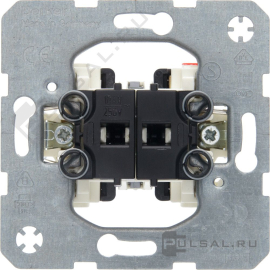 Жалюзийный двухклавишный выключатель
R.1,  R.3,  R.8,  K.1,  K.5,  Q.1,  Q.3,  Q.7,  S.1,  B.3,  B.7,  с фиксацией,  без подсветки,  303520,  3035 20,  Berker
 - PULSAL.RU