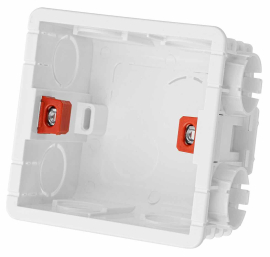 Монтажная коробка квадратная китайско-британского стандарта (86х86х50мм)
Байкал,  для сплошных стен,  SQ1819-1000,  TDM
 - PULSAL.RU