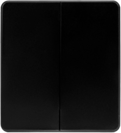 Выключатель для жалюзи
Miele Round,  без фиксации,  без подсветки,   цвет - оникс,  пластмасса,  KR-78-0711-3,  Kranz
 - PULSAL.RU