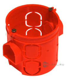 Коробка установочная круглая 68х62мм
Hegel,  для сплошных стен,  КУ1102,  КУ1102,  HEGEL
 - PULSAL.RU