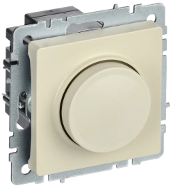 Светорегулятор (диммер) 10-600 Вт/ВА, для LED 3-150 Вт/ВА
BRITE,  поворотно-нажимной,  с возможностью управления с 2-х мест,  лампы накаливания и галогенные 220В (R),  лампы с индукционным (обмоточным) трансформ.(L),  лампы с электронным (емкостным) трансформ.(C),  диммируемые лампы LED 220В (LEDi тип L),  диммируемые лампы LED 220В (LEDi тип C),   цвет - бежевый,  пластмасса,  BR-D20-0600-K10,  IEK
 - PULSAL.RU