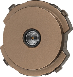 Розетка оконечная
Байкал,  телевизионная (TV),  одинарная,   цвет - бронза,  пластмасса,  SQ1819-0411,  TDM
 - PULSAL.RU