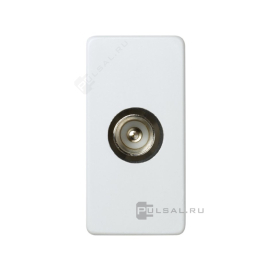 Розетка одиночная узкая
Simon 27 play,  Simon 27 neos,  Simon 27,  телевизионная (TV),  одинарная,   цвет - белый глянец,  пластмасса,  27475-34,  Simon
 - PULSAL.RU